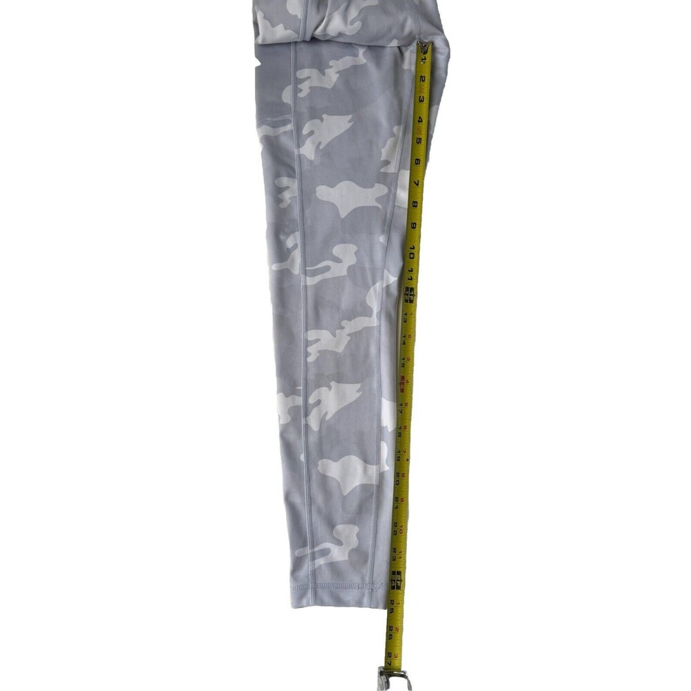 Yogalicious Lux Camo Gray Leggings Side Pocket Size Small - Picture 7 of 12